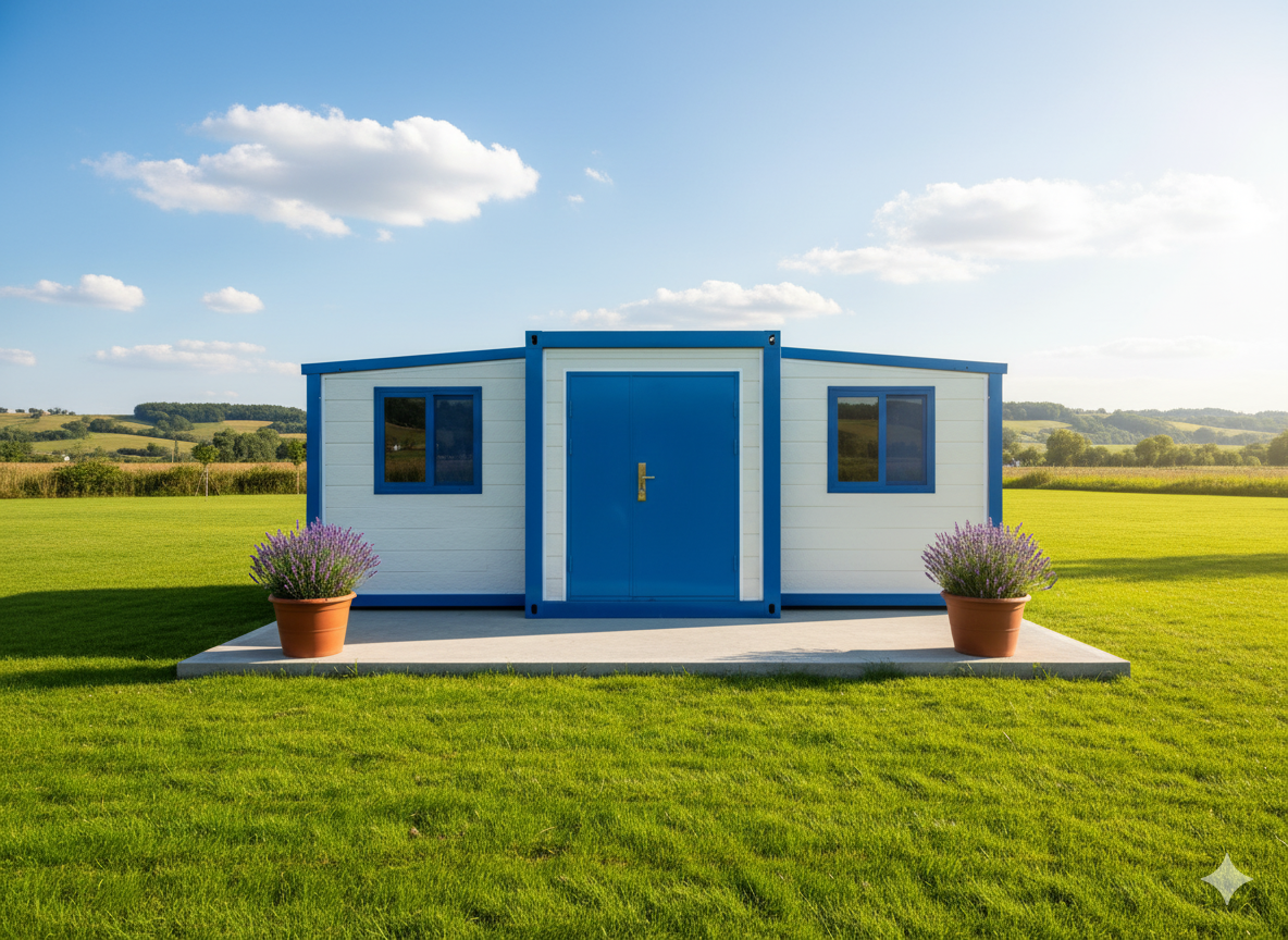 Proyecto vivienda contenedor de dos pisos Montevideo